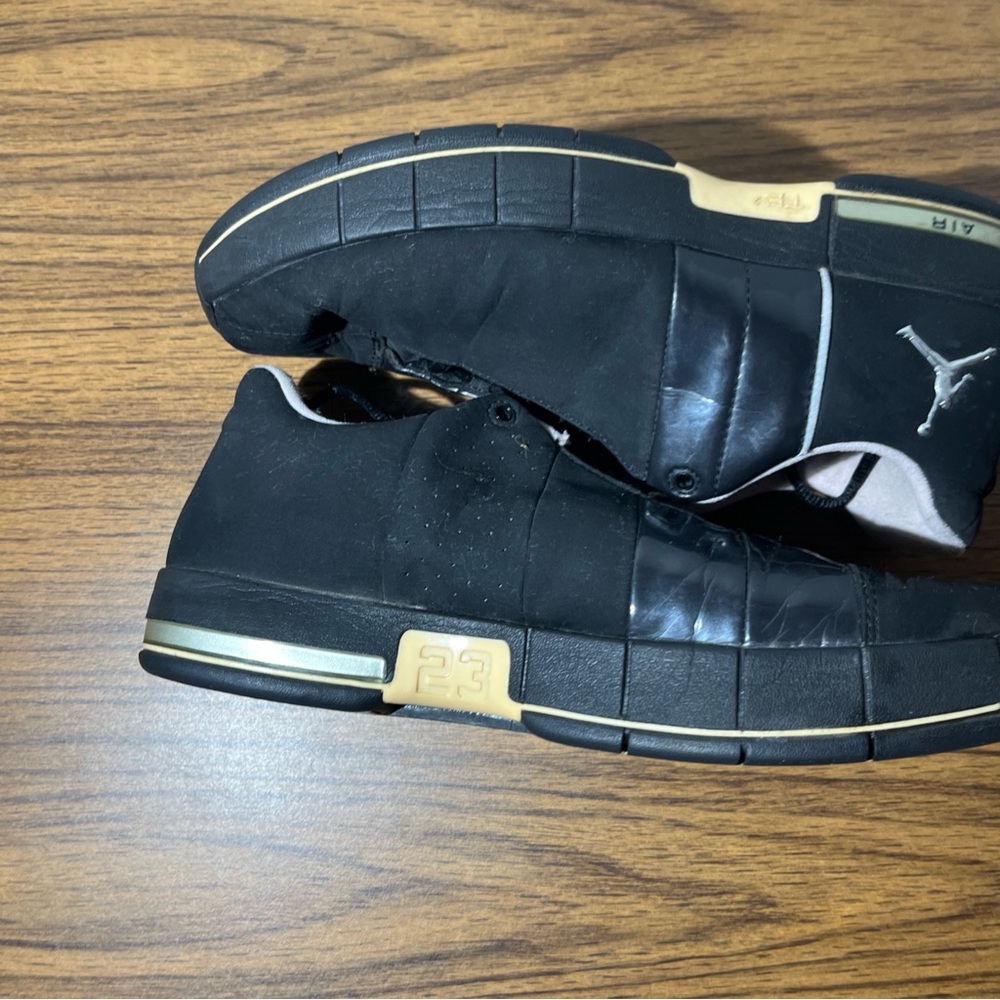 Air Jordan Shoes Mens 10 Team Elite2 Y3 Lace Up Low Top Sneakers 311653001 Black